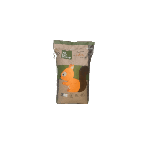 Naturpellet Pellet Ardilla Saco Sticker by Naturpellet