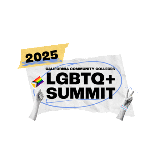 Lgbtq Summit Sticker by Foundation for California Community Colleges