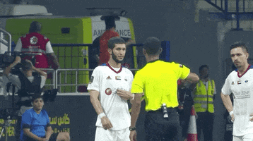 Red Card Leave GIF by The Arabian Gulf League
