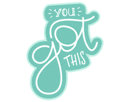 You Can Do It Sticker by Spruce + Sky
