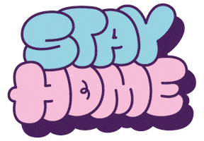 Stay Home Sticker by Israseyd