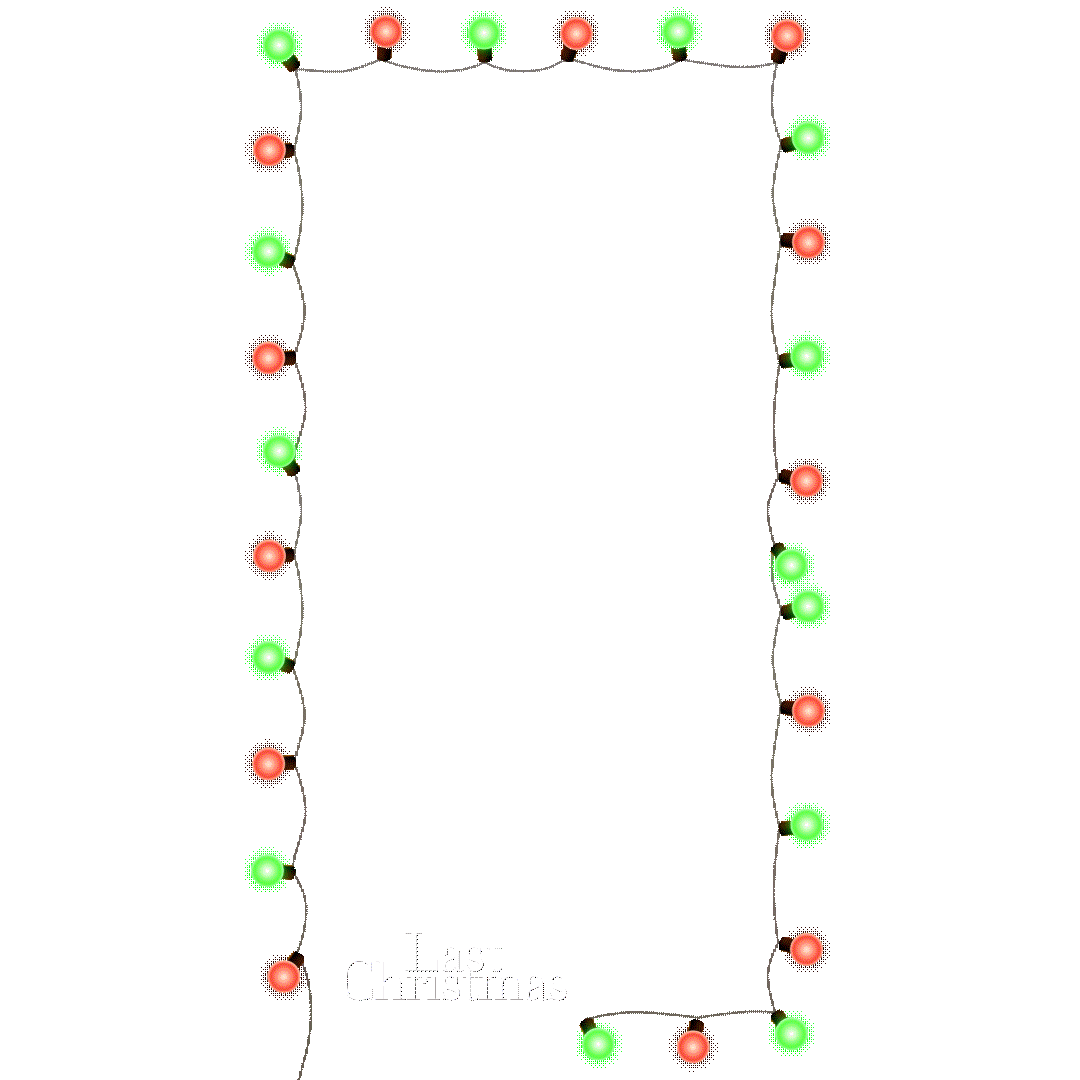 Lights Frame Sticker by Last Christmas for iOS & Android GIPHY