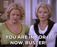 Youre In Trouble Gif By Team Coco Find Share On Giphy