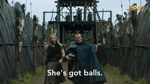 Strong Woman Respect GIF by Britannia on EPIX