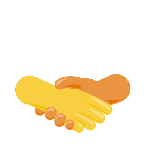 Handshake Teamwork Sticker by JUGEND PRÄGT