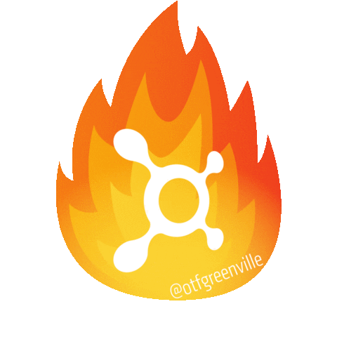 Fire Splat Sticker by OTF Greenville for iOS & Android | GIPHY