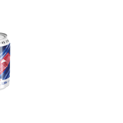 80S Craft Beer Sticker by No Label Brewery