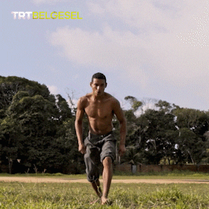 Jump Reaction GIF by TRT