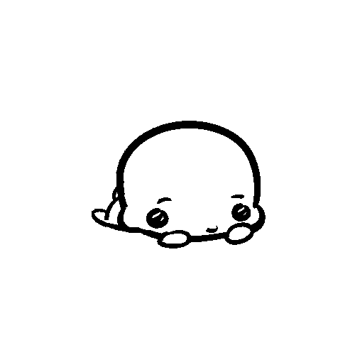 대머리 Sticker