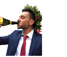 Wine Monty Sticker by Neomag