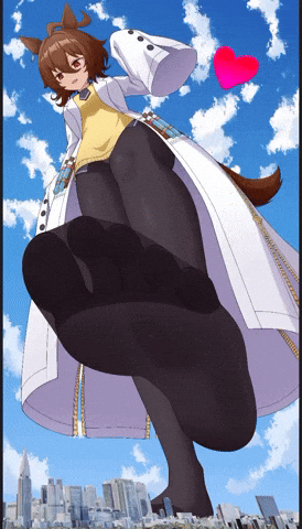 Giantess Foot Crush GIF