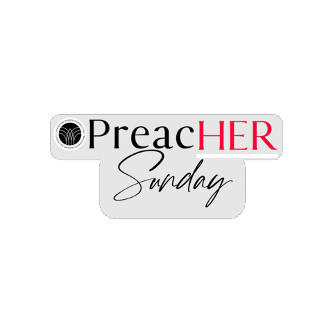 Preacher Sticker by Christian Women Connection
