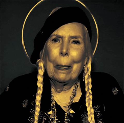 Joni Mitchell California GIF