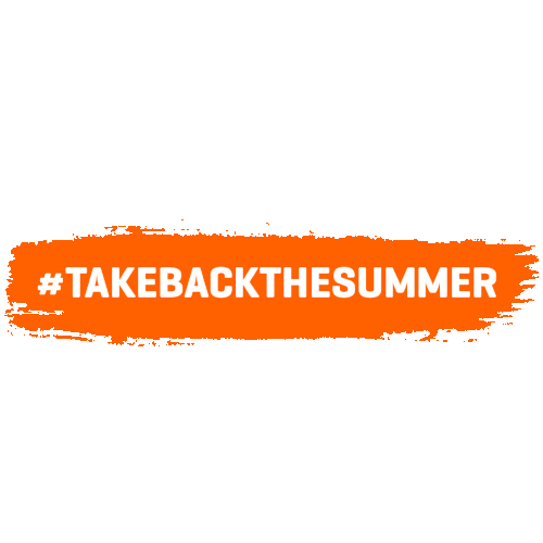 Take Back The Summer Sticker by Tough Mudder