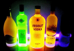 neon liquor GIF
