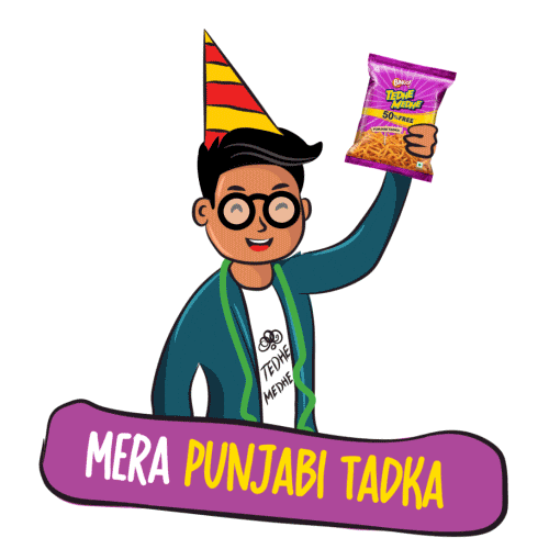 Happy Party Animal Sticker by Bingo Tedhe Medhe