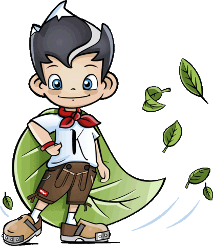 Leaves Visittirol Sticker by Silberregion Karwendel