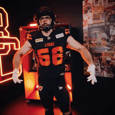 British Columbia Football GIF by BC Lions