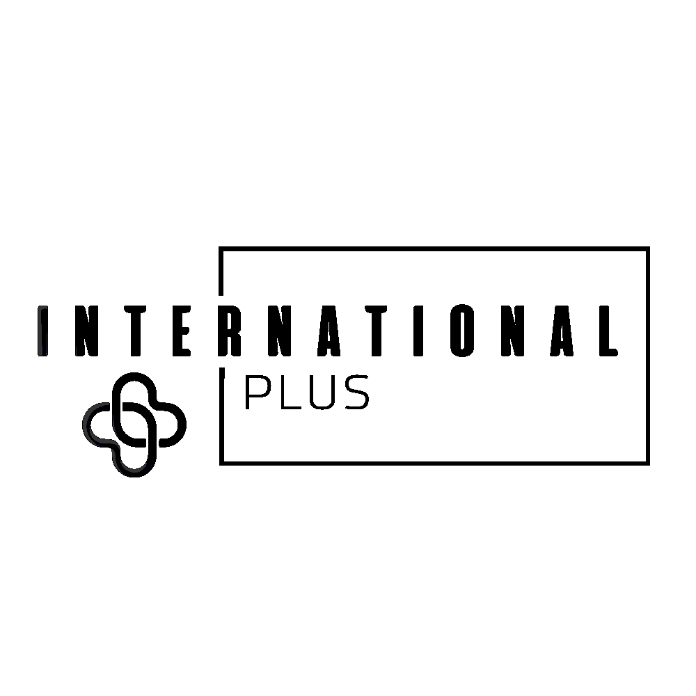 International Plus Sticker