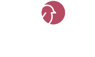 White Bird Coffee Stand Sticker