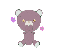 Bear Teddy Sticker by KyotoDenim