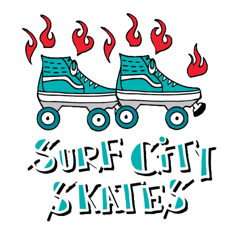 Surf City Skates Sticker