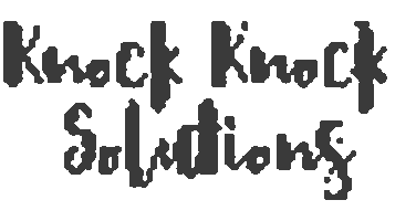 Knock Knock Solutions Sticker