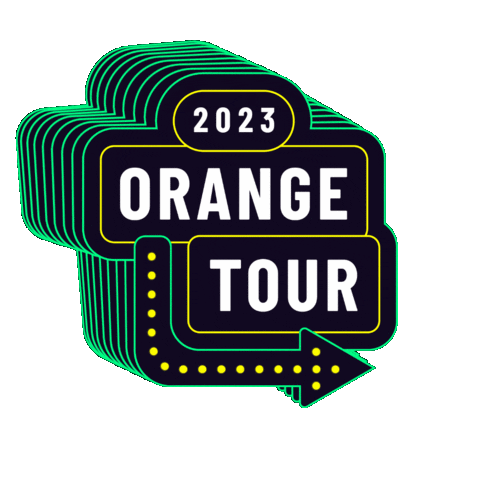 Orangetour Sticker by Orange Leaders