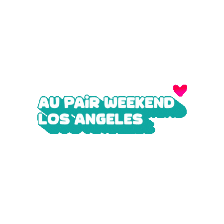 Au Pair Weekend Sticker
