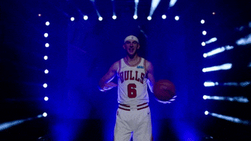 Alex Caruso Sport GIF by Chicago Bulls