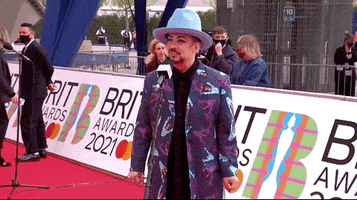 Red Carpet Brits GIF by BRIT Awards