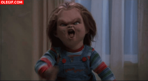 Image result for chucky gif"