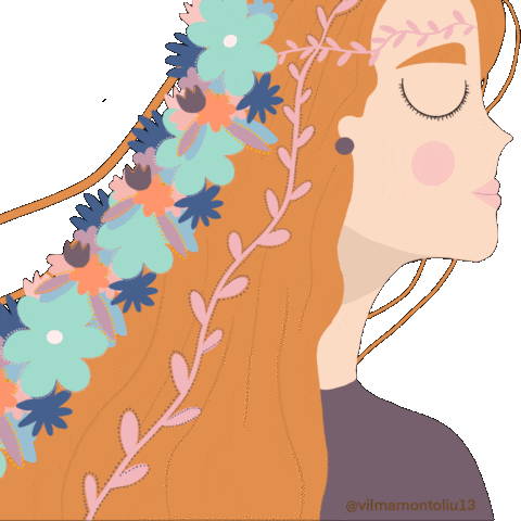 Girl Sticker