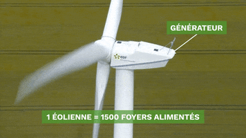 Wind Power GIF by EDF Officiel