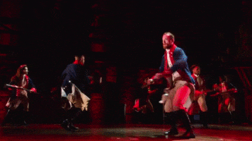 Hamilton Musical Broadway GIF by BroadwaySacramento