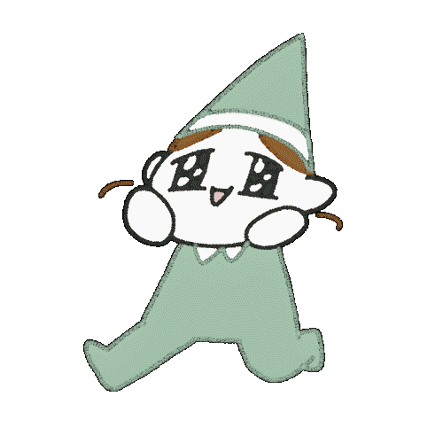 Happy Run Sticker