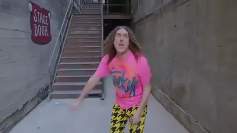 user selected gif to show the mood of tacky