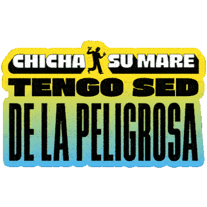 Festival Peru Sticker by Chicha Su Mare Fest
