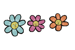 Flower Sticker by cypru55