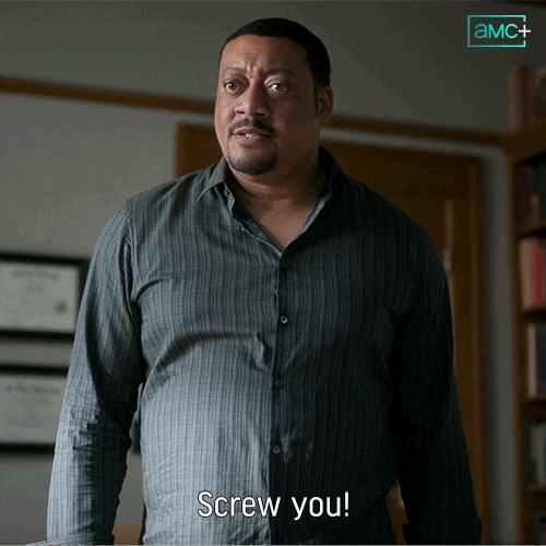 Angry Hate You GIF by AMC Networks