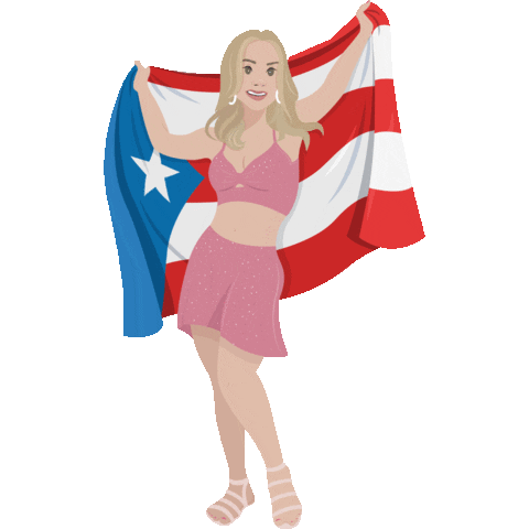 Proud Puerto Rico Sticker by INprende