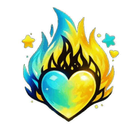 Two-Face Love Sticker