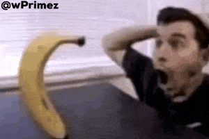 Banana Wow GIF