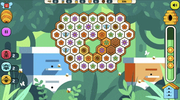 Puzzle Bees GIF by NakNick Game Studio