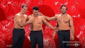 Shirtless Men GIF by America's Got Talent