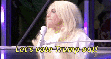 Lady Gaga GIF by Election 2020