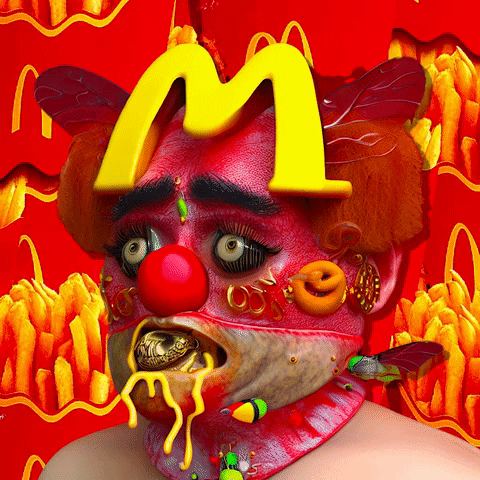 Hungry French Fries GIF by Anne Horel