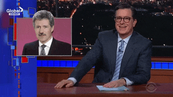 the late show with stephen colbert jeopardy GIF by Global TV