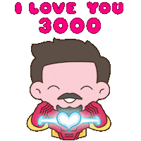 I Love You 3000 Sticker By Marvel Studios