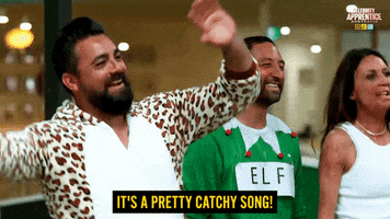 Song Dancing GIF by Celebrity Apprentice Australia